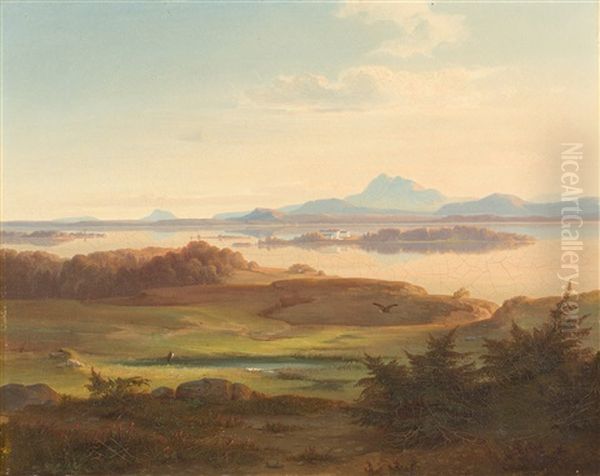 Blick Auf Den Chiemsee - view 1