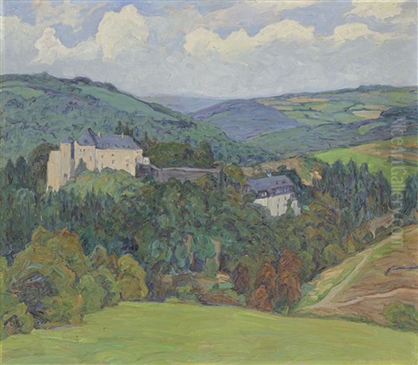 "schloss Monschau (eifel)" - view 1
