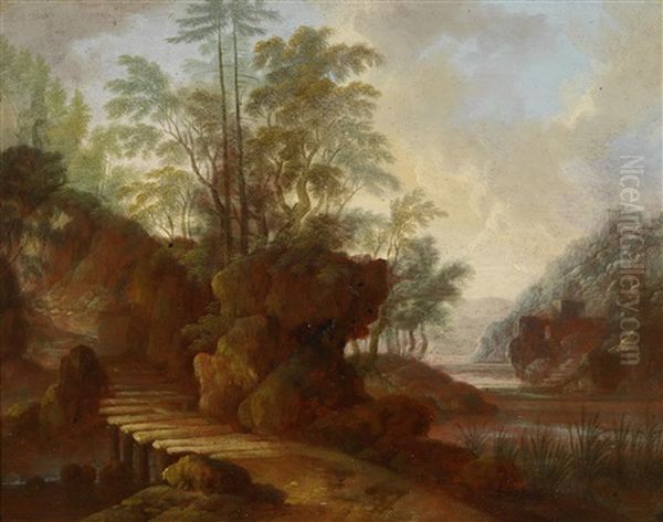Weite Flusslandschaften (pair) - view 1