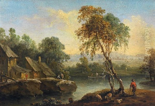 Flusslandschaft - view 1