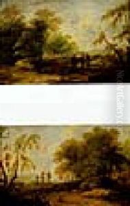 Landschaft Mit Figuren