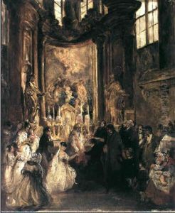 Die Kirchliche Trauung Des Kunstlers