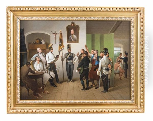 Der Schwur Zur Fahne - Die Rekrutierung Zur Zeit Kaiser Franz I - view 1