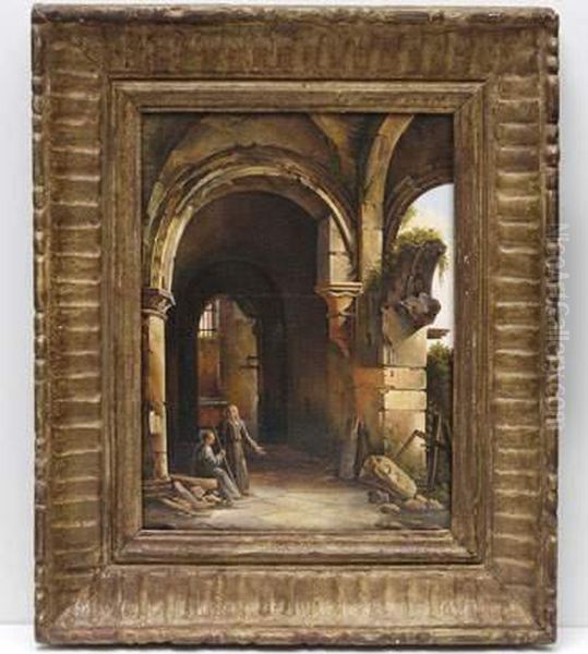 Personnages Dans Les Ruines - view 1