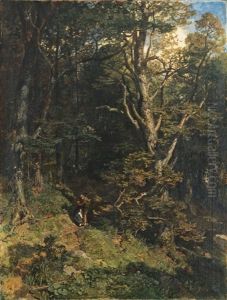Der Kuss Im Wald (embrace In The Forest)