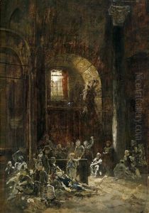 Bosnische Fluchtlinge Im Dom Von Spalato