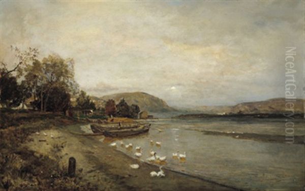 Die Donau Bei Weisenkirchen - view 1