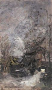 An Der Wehr by Emil Jacob Schindler