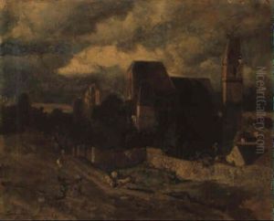 Perchtoldsdorf by Emil Jacob Schindler