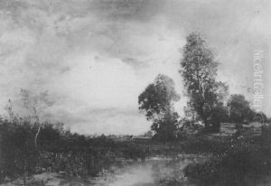Niederbayrische Landschaft by Theodor Schindler