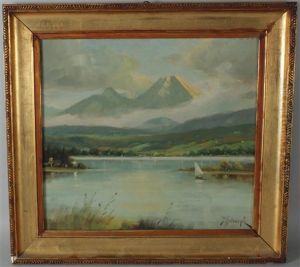 Faakersee Mit Mittagskogel by Reinhart Schinzel