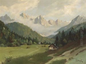 Die Verdatscha (karawanken) Im Bodental Bei Ferlach by Reinhart Schinzel