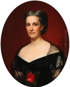 Portrait Of A Woman by August Heinrich Georg Schiott
