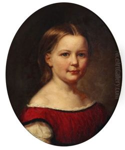 A Portrait Of The Painter's Daughter Elisabeth Schiott