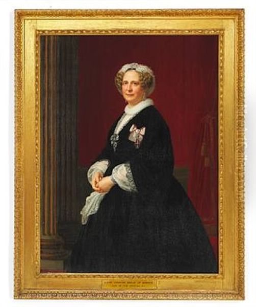 Portrait Of Queen Caroline Amalie (1796-1881) - view 1
