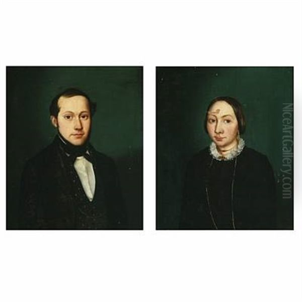 Portraits (pair) - view 1