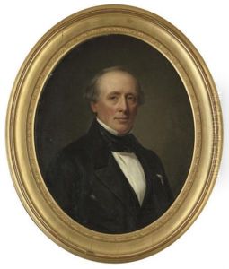 Portrait Of F. Wichfeld (+ Portrait Of V. Wichfeld; Pair) Portrait Of F. Wichfeld (+ Portrait Of V. Wichfeld; Pair)