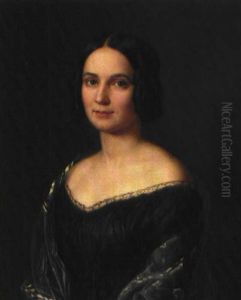 Kunstnerens Forlovede Froken Oline Mathilde Lund