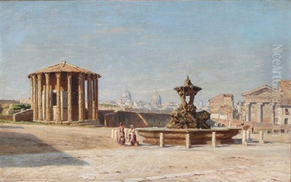 A View Of Rome From Forum Boarium - view 1