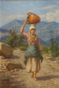 Dama Con Anfora by Niels Frederik Schiottz-Jensen