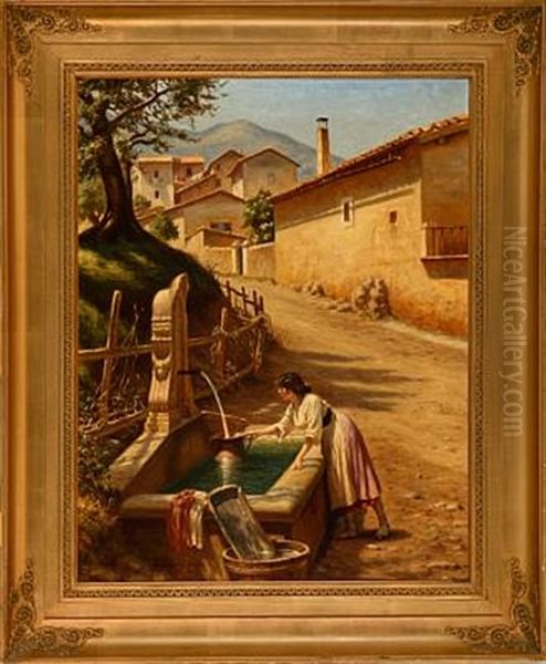 Italian Street Scene - view 1
