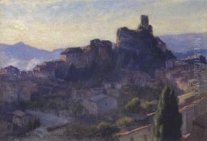 Sonnenuntergang Uber Olevano Romano In Den Sabiner Begen Sonnenuntergang Uber Olevano Romano In Den Sabiner Begen