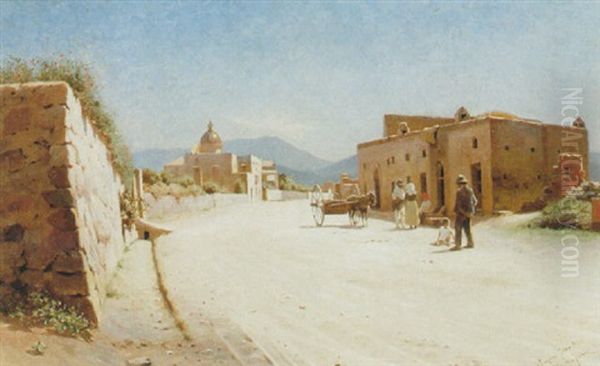 Bygata Med Figurer, Pompei - view 1