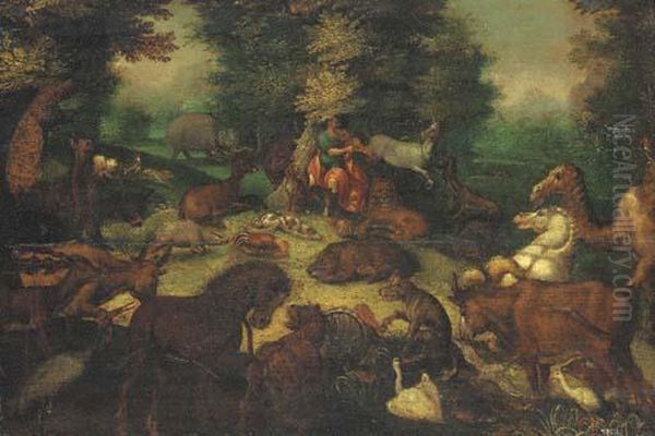 Orpheus Charming The Animals - view 1