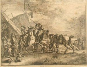 Vor Demmarktzelt by Gaspar Bouttats