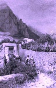 Paesaggio Caprese Con Famiglia Di Popolani by Niels Frederik Schiottz-Jensen