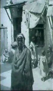 Arabs In A Street, Tunis Arabs In A Street, Tunis
