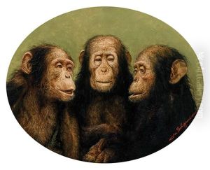 Les Trois Graces by Joseph Schippers
