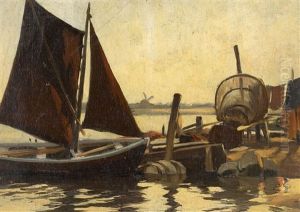 Bootssteg Am Bodden
