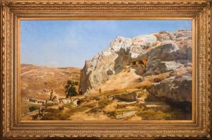 Alte Felsengraber Am Oelberge, Jerusalem