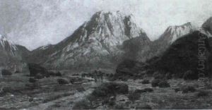Gebirgslandschaft In Palastina