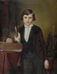 Bildnis Eines Jungen Mit Hase