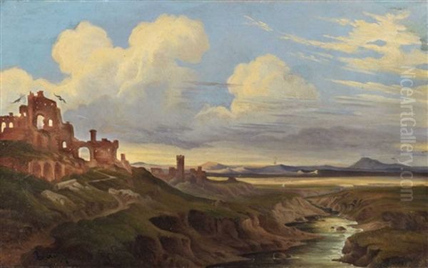 Italian Landscape (study) - view 1