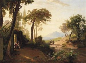 Der Morgen by Johann Wilhelm Schirmer