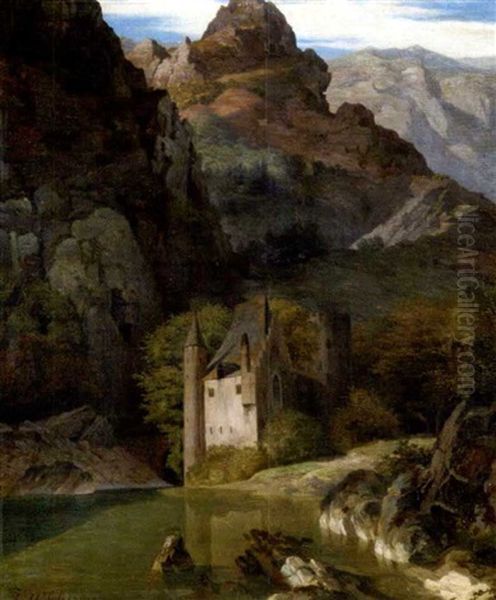 Hochaufragende Gebirgslandschaft - view 1