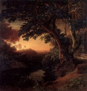 Abendlandschaft Abendlandschaft