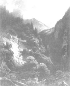 Gebirgslandschaft by Johann Wilhelm Schirmer