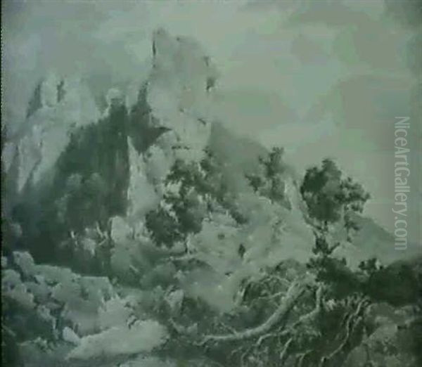 Waldlandschaft Mit Steg - view 1