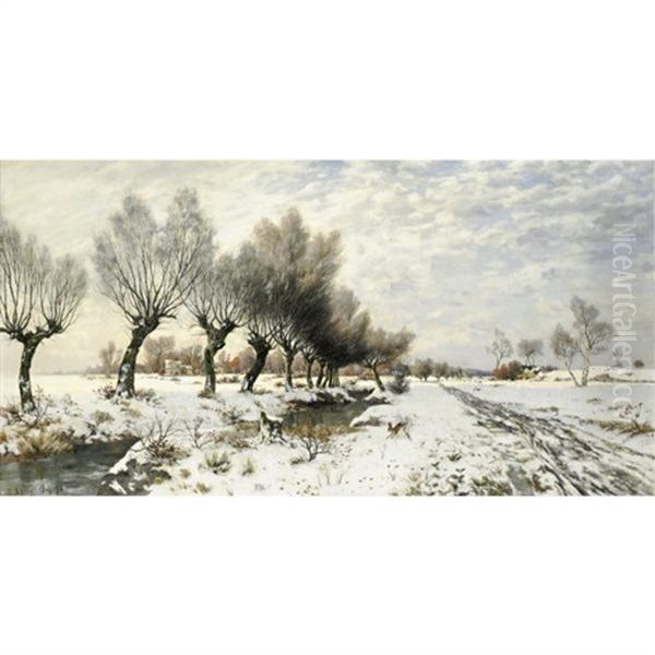 A Rabbit In The Snow - view 1
