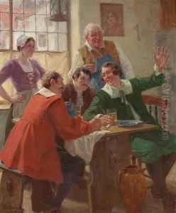 The Braggart by Victor Schivert