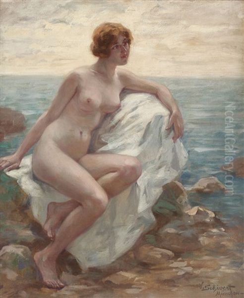 Nud Pe Stanca - view 1