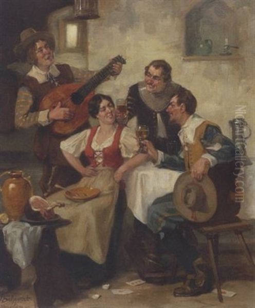 Zechende Gesellschaft In Der Stube - view 1