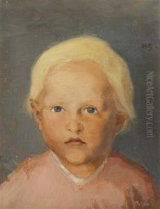 Flaxen-haired Boy by Helene Schjerfbeck