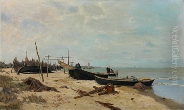 Fischer Am Strand - view 1