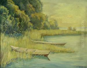 Landschaft Am Bodensee by Ernst Emil Schlatter