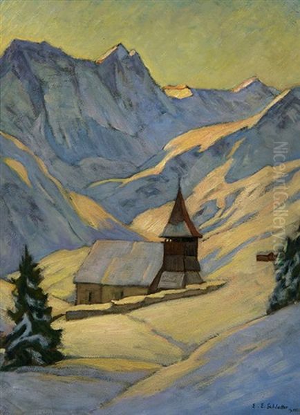 Bergkirche Arosa - view 1